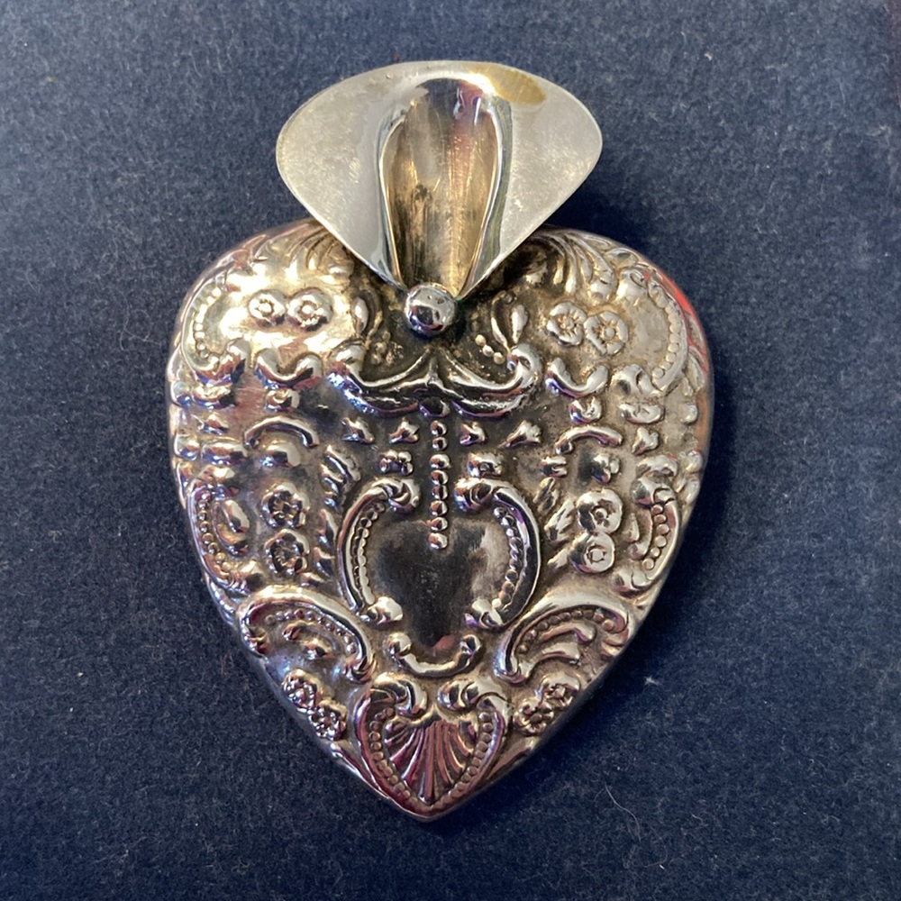 Sterling silver brooch